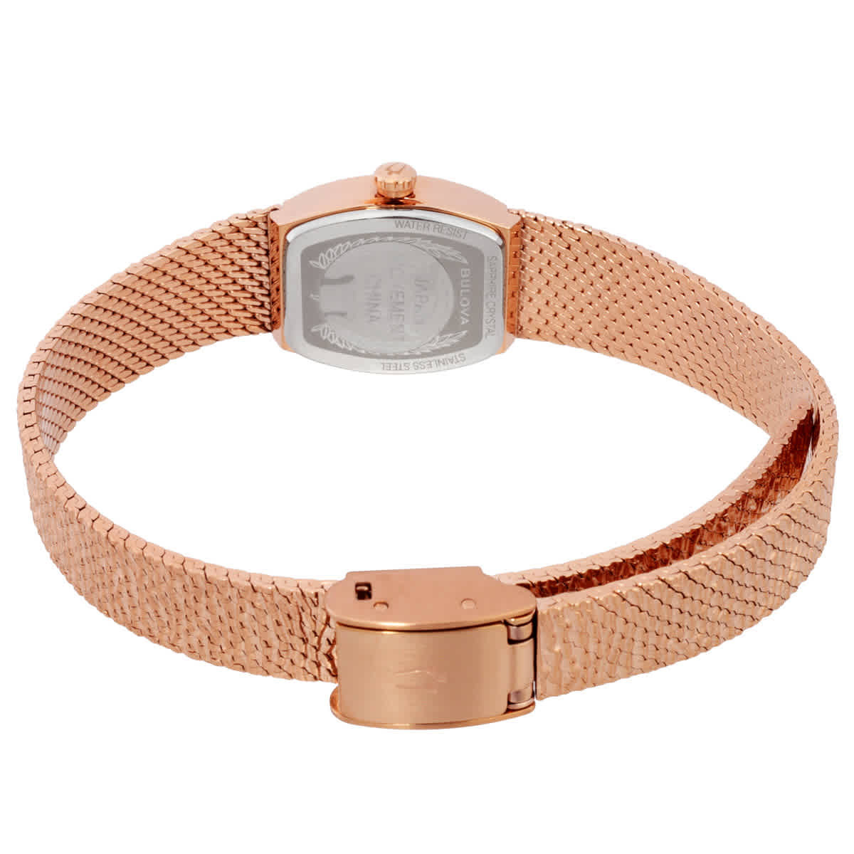 Bulova Goddess of Time Quartz Brown Dial Ladies Watch 97L185