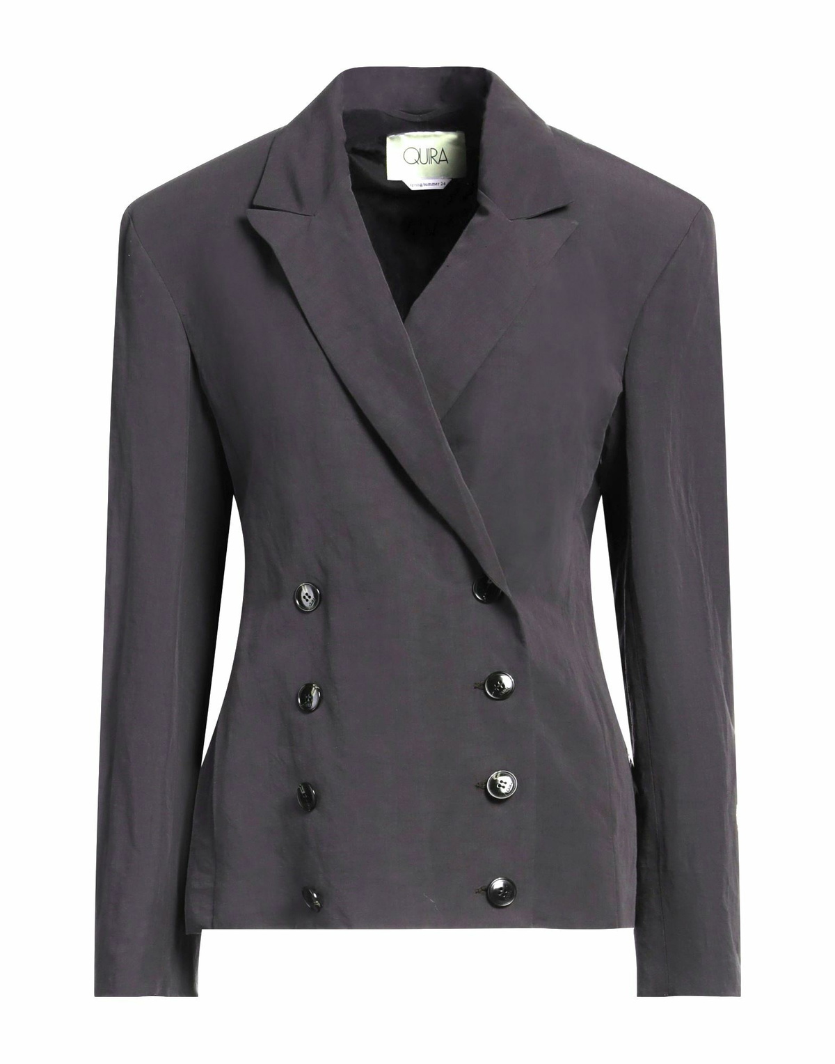 Quira Womens Blazer in Charcoal