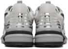Givenchy Grey & Silver GIV 1 TR Sneakers