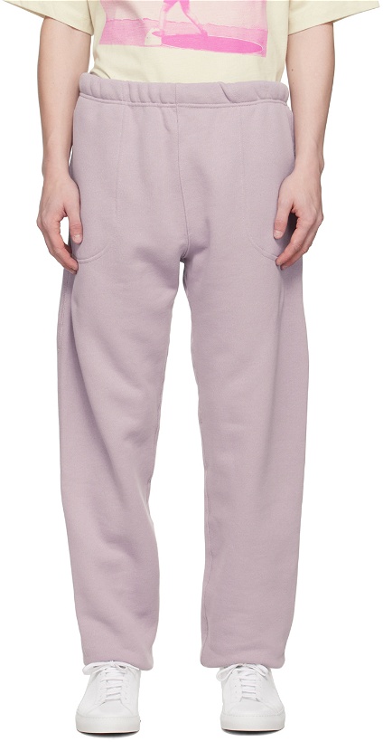 Photo: Calvin Klein Purple Relaxed-Fit Lounge Pants