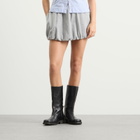 DUNST Women's Mini Skirt in Melange Grey