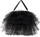 Simone Rocha Black Oversized Frilly Tutu Bag