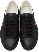 Gucci Black Freya Hartas Ace Sneakers