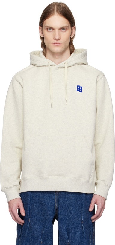 Photo: ADER error Gray Sig; TRS Tag Hoodie