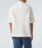 Bottega Veneta Intrecciato cotton poplin shirt