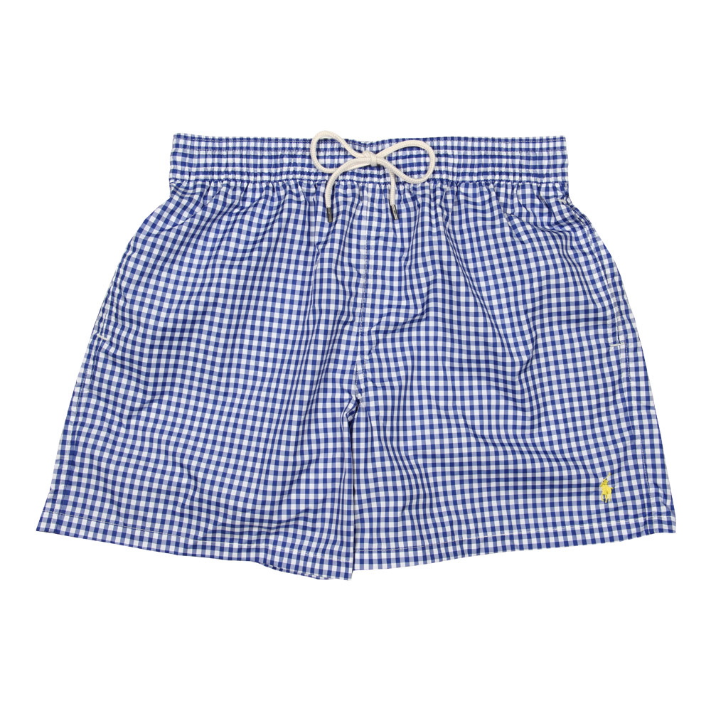 Traveller Swimshorts - Gingham Blue