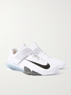 NIKE TRAINING - Savaleos Rubber-Trimmed Coated-Mesh Sneakers - White