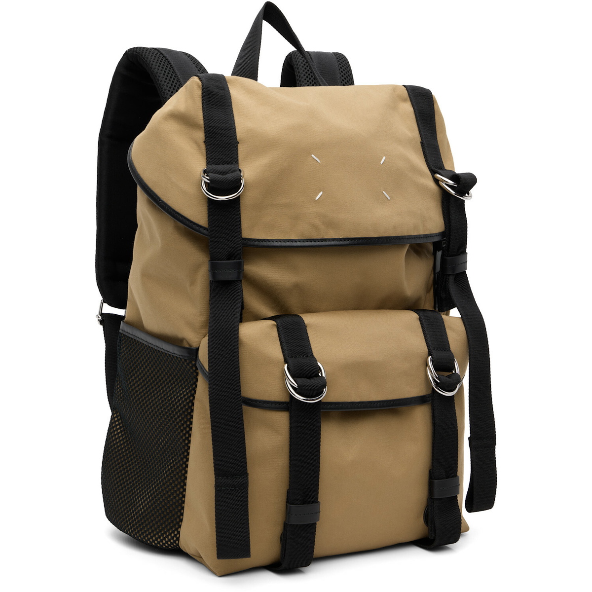 Maison Margiela Beige High Tech Medium Backpack