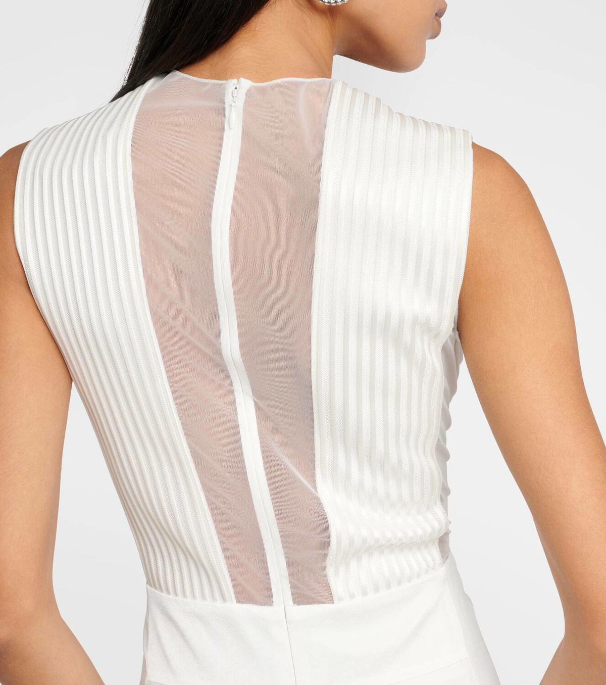 Galvan Bridal Soho flared jumpsuit