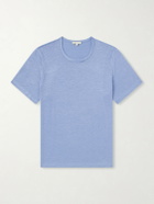 Onia - Linen-Blend Jersey T-Shirt - Blue