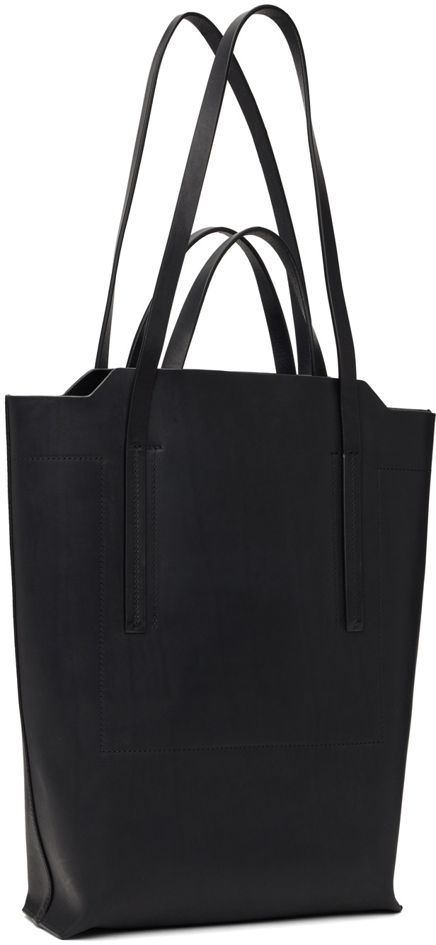 バッグ rick owens Leather shoulder tote bag Rick Owens Leather Tote Bag | Black | FARFETCH