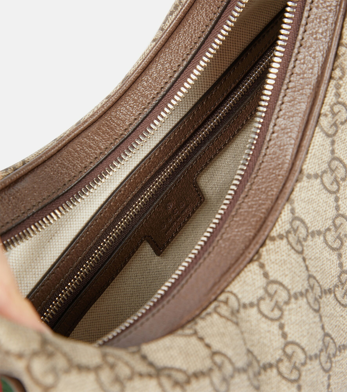 ハンドバッグ GUCCI ATTACHE LARGE LEATHER SHOULDER BAG Gucci Attache Large Leather Shoulder Bag in Brown | Lyst