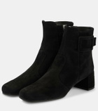 Roger Vivier Trés Vivier 45 suede ankle boots