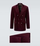 Brunello Cucinelli Cotton and cashmere corduroy suit