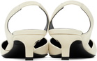 Loulou Studio Off-White Akila Heels