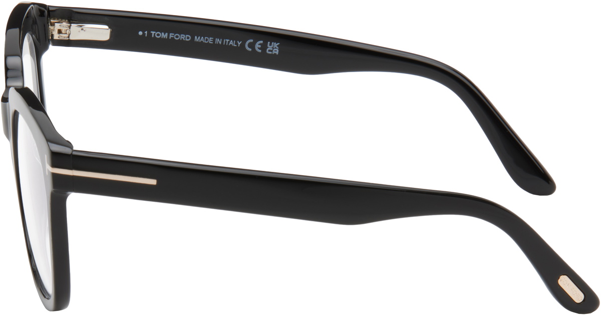 TOM FORD Black Blue Block Large Glasses
