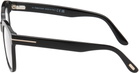 TOM FORD Black Blue Block Large Glasses