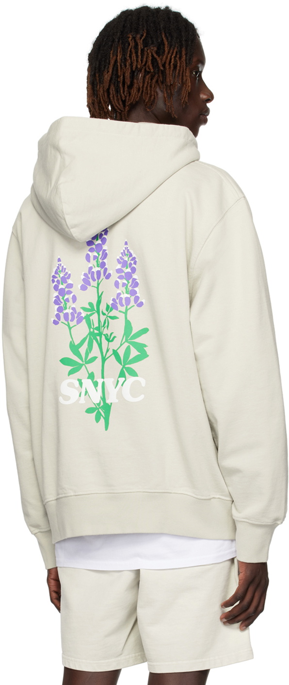 Saturdays NYC Gray Ditch Blue Bonnets Hoodie