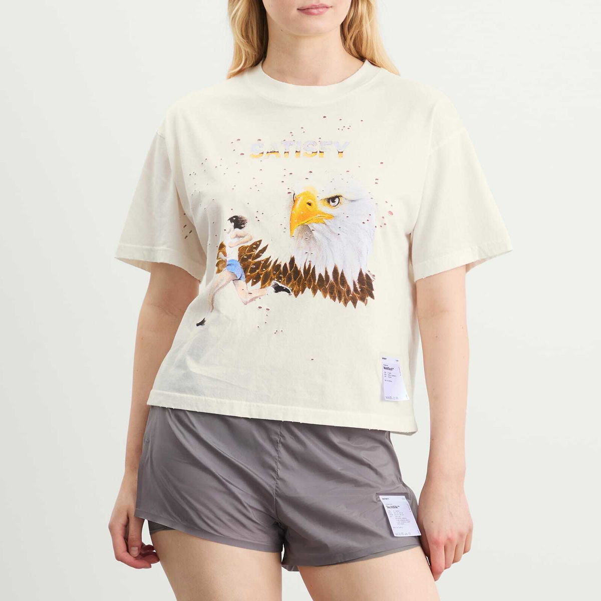 Satisfy Women's MothTech T-Shirt in Off-White
