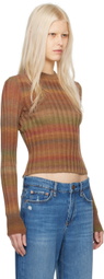 Re/Done Multicolor Poor Boy Sweater