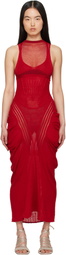 Isa Boulder Red Rider Maxi Dress