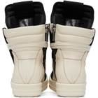 Rick Owens Black Tower Geobasket Sneakers