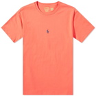 Polo Ralph Lauren Men's Centre Pony T-Shirt in Racing Red
