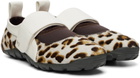 Wales Bonner Beige & Brown Jewel Mary Jane Sneakers
