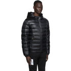 Dolce and Gabbana Black Down Quilted DNA Jacket