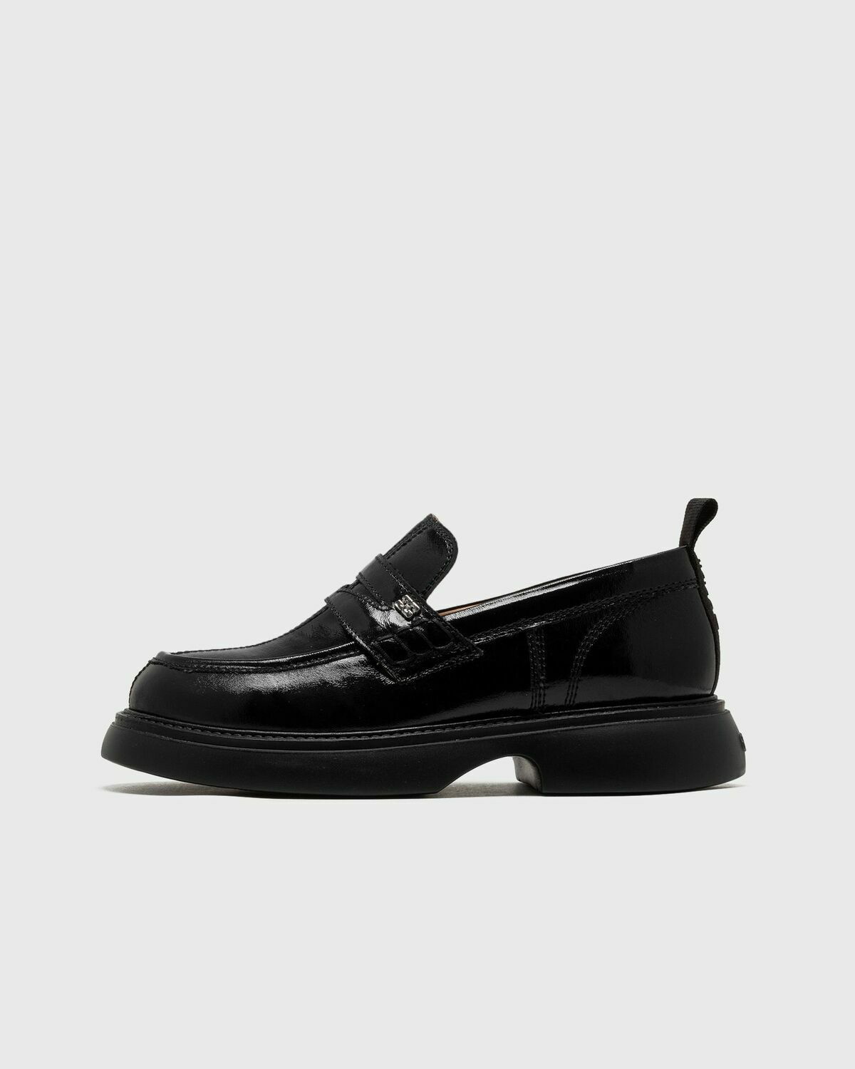 Ganni Everyday Loafer Naplack Black Casual Shoes GANNI