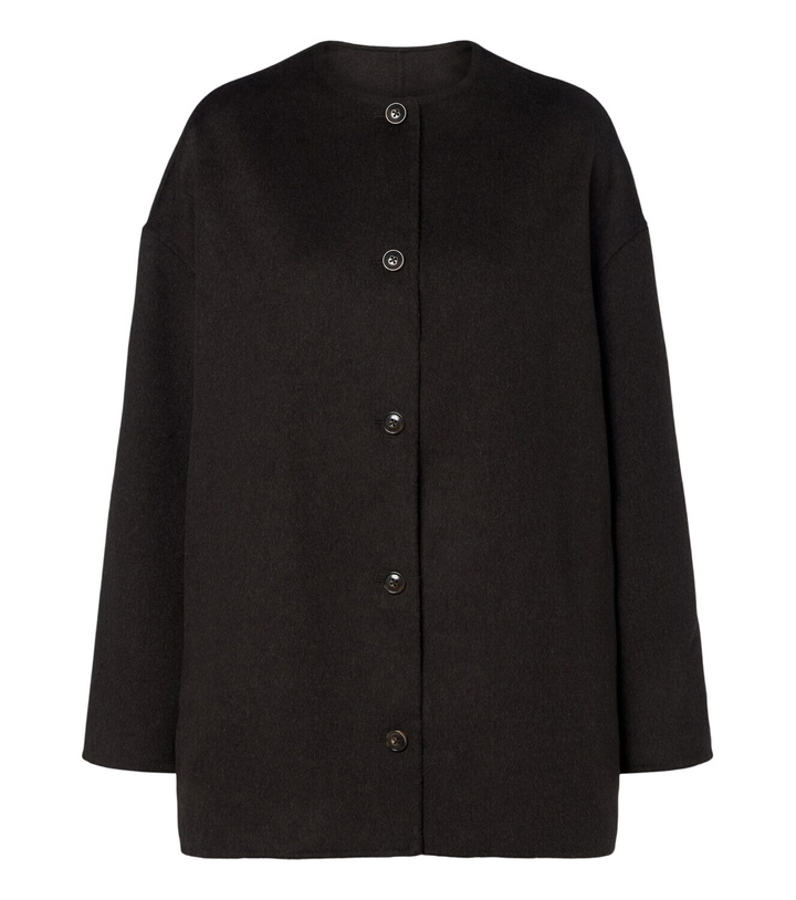 Photo: Loulou de Saison Dunne wool and cashmere coat