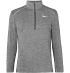 Nike Running - 3.0 Element Mélange Therma-Sphere Dri-FIT Half-Zip Top - Gray