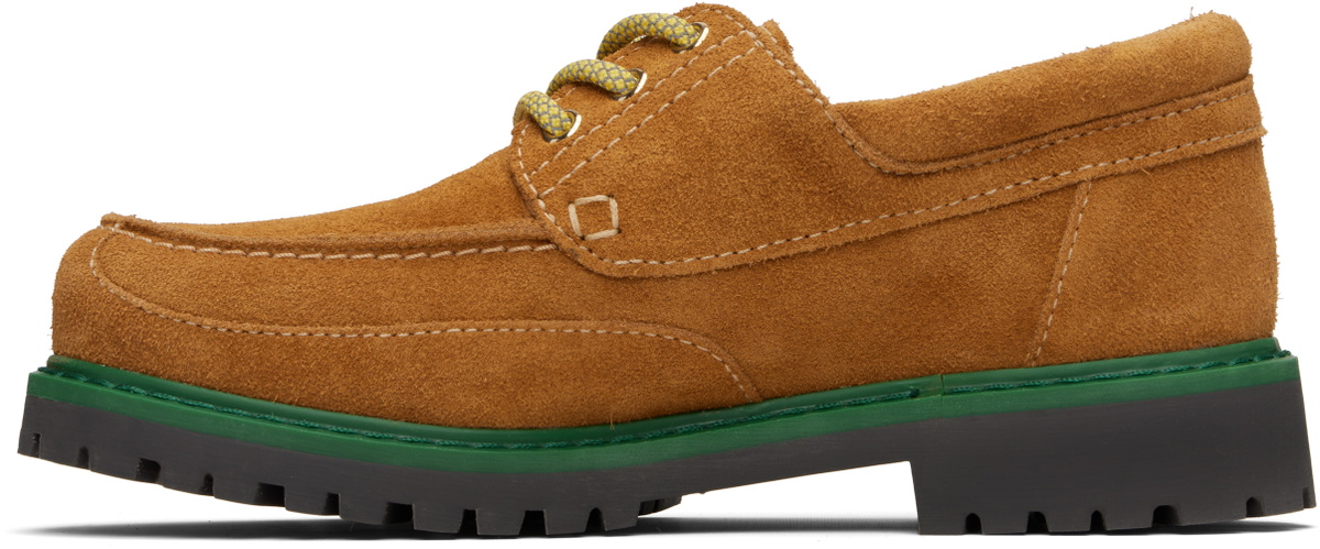 Casablanca Brown Leather Boat Shoes