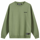 Neighborhood Men's Plain Logo Sweatshirt in Green