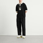 Pawa Speed Sports Men's Footie Knit Polo in Black