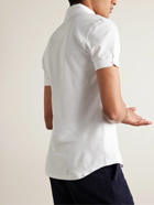 Orlebar Brown - Sebastian Slim-Fit Cotton-Piqué Polo Shirt - White