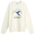 Diadora Men's x Palmes Legacy Crew Sweat in Snow White