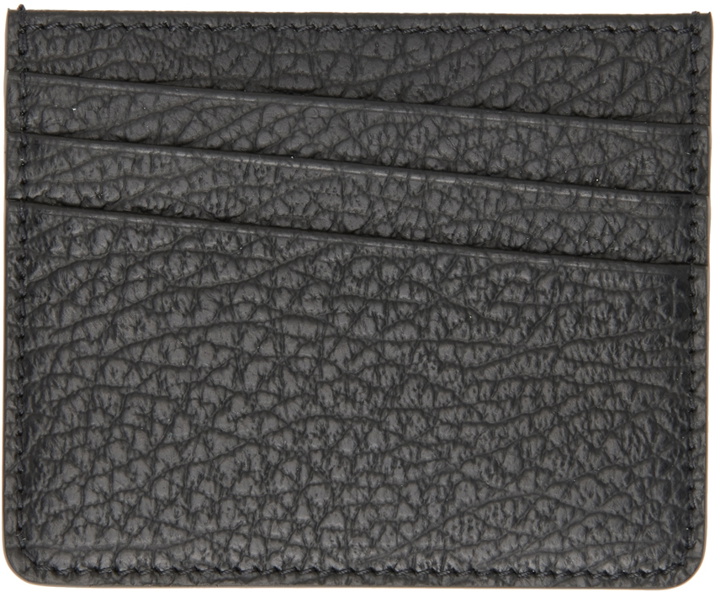 Photo: Maison Margiela Black Leather Card Holder