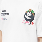 Men's AAPE Aaper Universe Basic T-Shirt in White