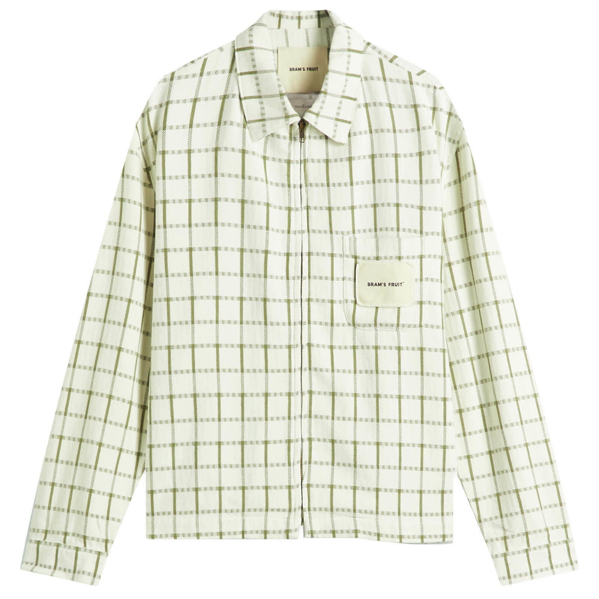 Bram's Fruit Men's Tea Cloth Shirt Jacket in Green