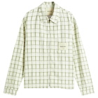 Bram's Fruit Men's Tea Cloth Shirt Jacket in Green