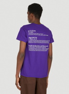 Vocabulary T-Shirt in Purple