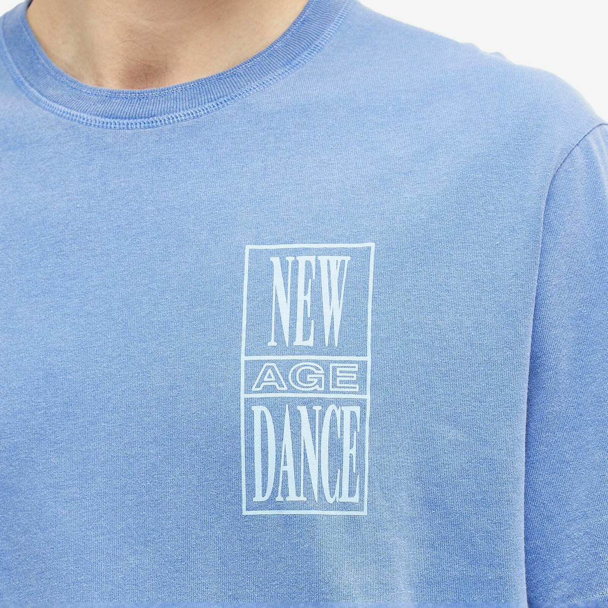 Magic Castles Men's New Age Dance T-Shirt in Cobalt Blue