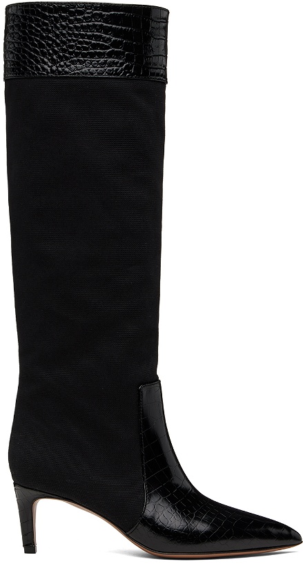 Photo: Paris Texas Black Stiletto 60 Tall Boots