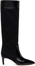Paris Texas Black Stiletto 60 Tall Boots