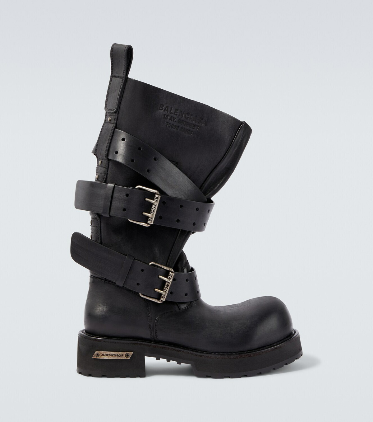 Balenciaga Venom leather biker boots Balenciaga