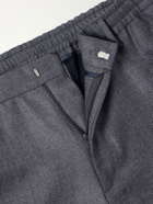 Boglioli - Straight-Leg Herringbone Virgin Wool Suit Trousers - Gray