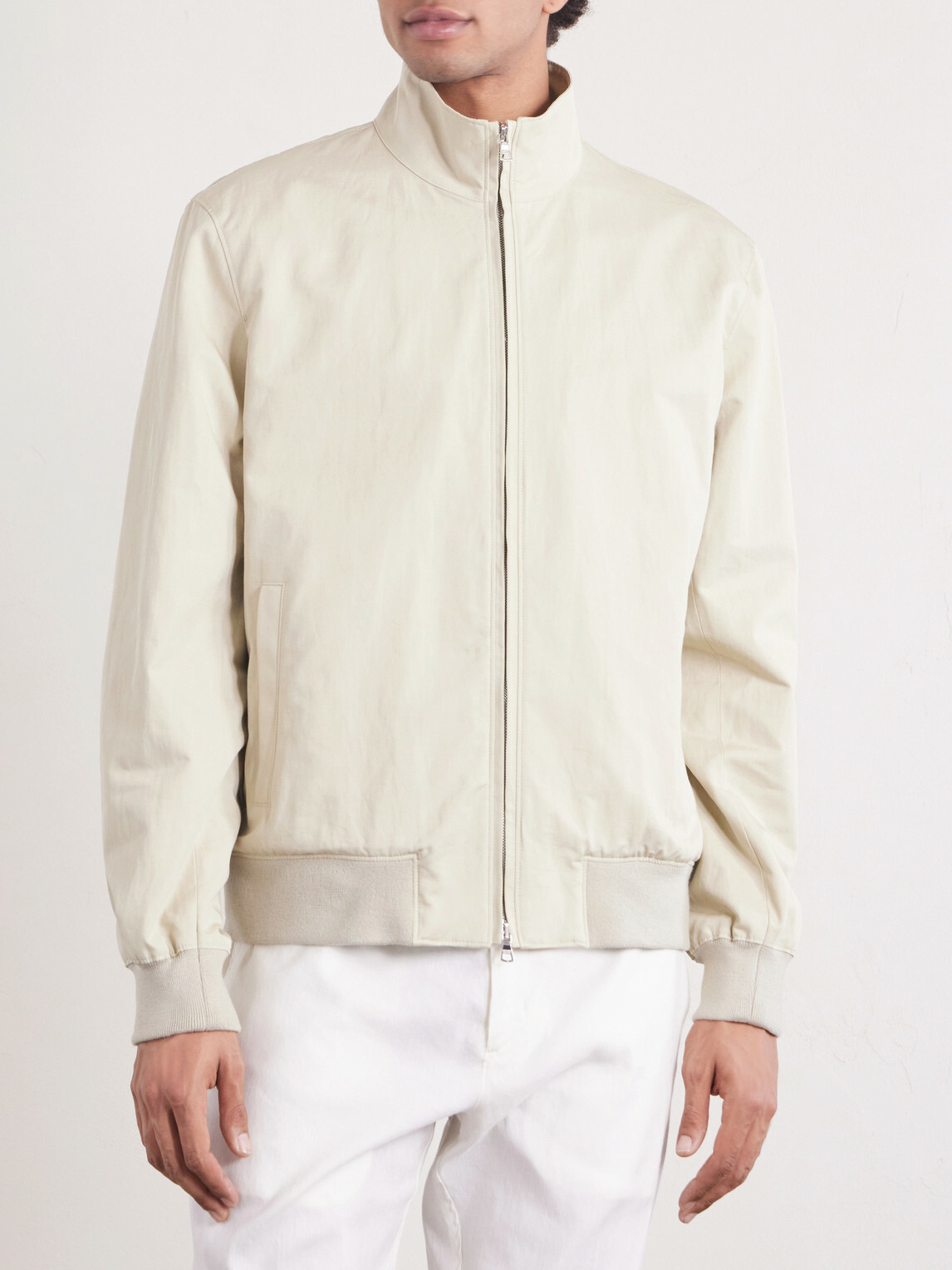 Orlebar Brown - Alvaro Cotton and Linen-Blend Jacket - Neutrals