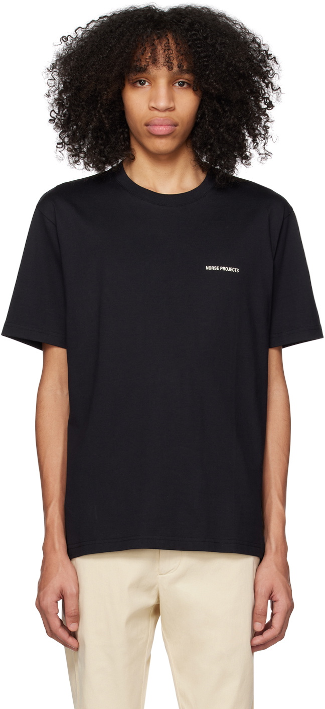 Norse Projects Black Johannes T-Shirt Norse Projects