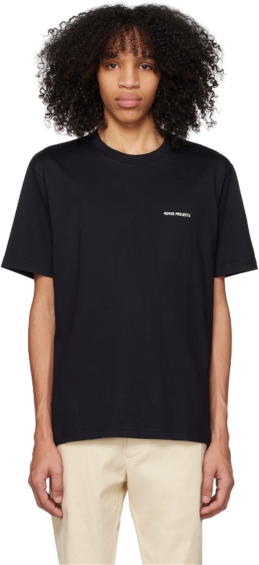Photo: Norse Projects Black Johannes T-Shirt